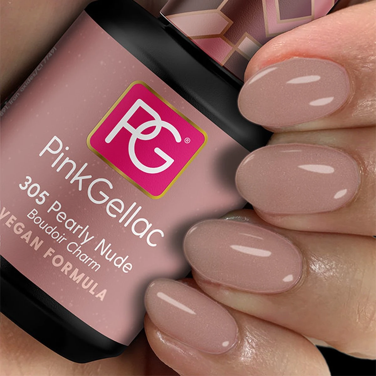 Pink Gellac - Pearly Nude - Gellak - Nude - 15 ml Pink Gellac - Pearly Nude - Gellak - Nude - 15 Ml -Nagelbenodigdheden 1200x1200 45