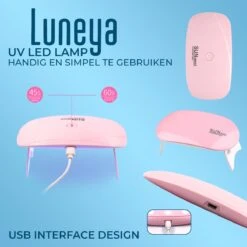 Luneya Polygel Kit - Sunrise Edition - 6 Kleuren - Polygel Nagels Starterspakket - Tasje - Incl. UV LED Lamp -Nagelbenodigdheden 1200x1200 459