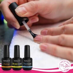 MURLEY’s Primer Base Coat Top Coat 3 In 1 Set Voor Gellak Polygel Acryl Basecoat & Topcoat - 3x 15ml - Gel Nagellak - Gelnagellak - UV / LED Lamp Gelnagels 8 MURLEY’s Primer Base Coat Top Coat 3 In 1 Set Voor Gellak Polygel Acryl Basecoat & Topcoat - 3x 15ml - Gel Nagellak - Gelnagellak - UV / LED Lamp Gelnagels -Nagelbenodigdheden 1200x1200 493