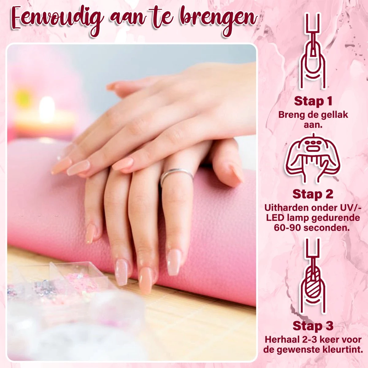 Luneya Gellak - Timeless Florals Edition - 6-Delige Gellak Starterspakket - Gel Nagellak Luneya Gellak - Timeless Florals Edition - 6-Delige Gellak Starterspakket - Gel Nagellak -Nagelbenodigdheden 1200x1200 558