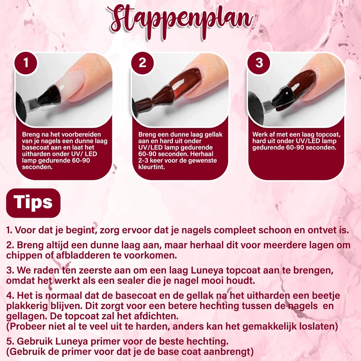 Luneya Gellak - Timeless Florals Edition - 6-Delige Gellak Starterspakket - Gel Nagellak Luneya Gellak - Timeless Florals Edition - 6-Delige Gellak Starterspakket - Gel Nagellak -Nagelbenodigdheden 1200x1200 559