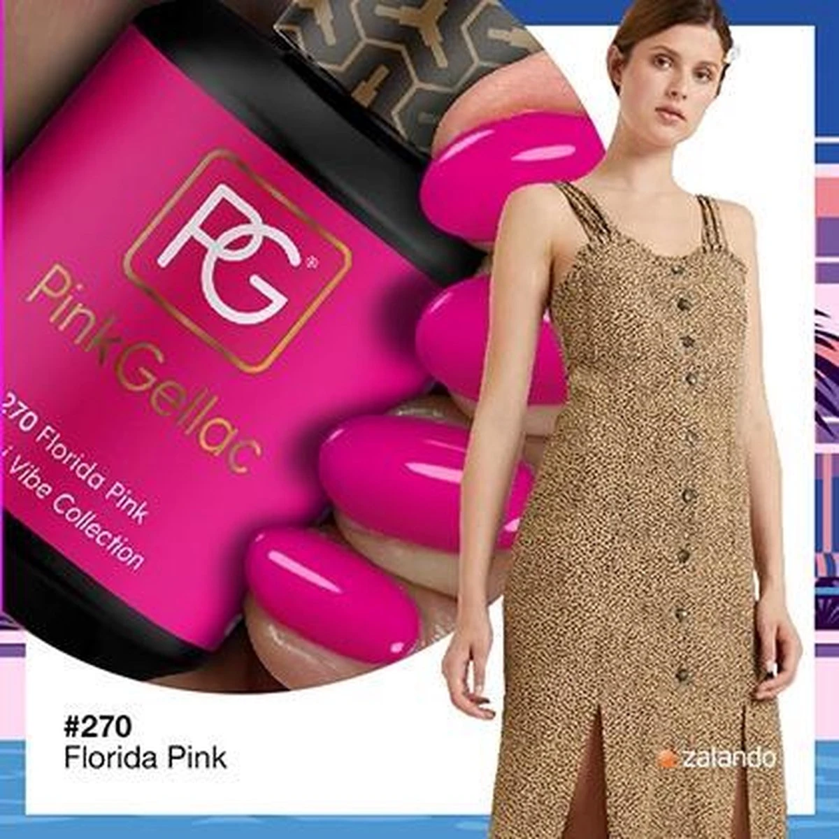 Pink Gellac - Florida Pink - Gellak - Vegan - Roze - Glanzend - 15ml Pink Gellac - Florida Pink - Gellak - Vegan - Roze - Glanzend - 15ml -Nagelbenodigdheden 1200x1200 56