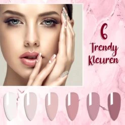 Luneya Gellak - Timeless Florals Edition - 6-Delige Gellak Starterspakket - Gel Nagellak 9 Luneya Gellak - Timeless Florals Edition - 6-Delige Gellak Starterspakket - Gel Nagellak -Nagelbenodigdheden 1200x1200 560