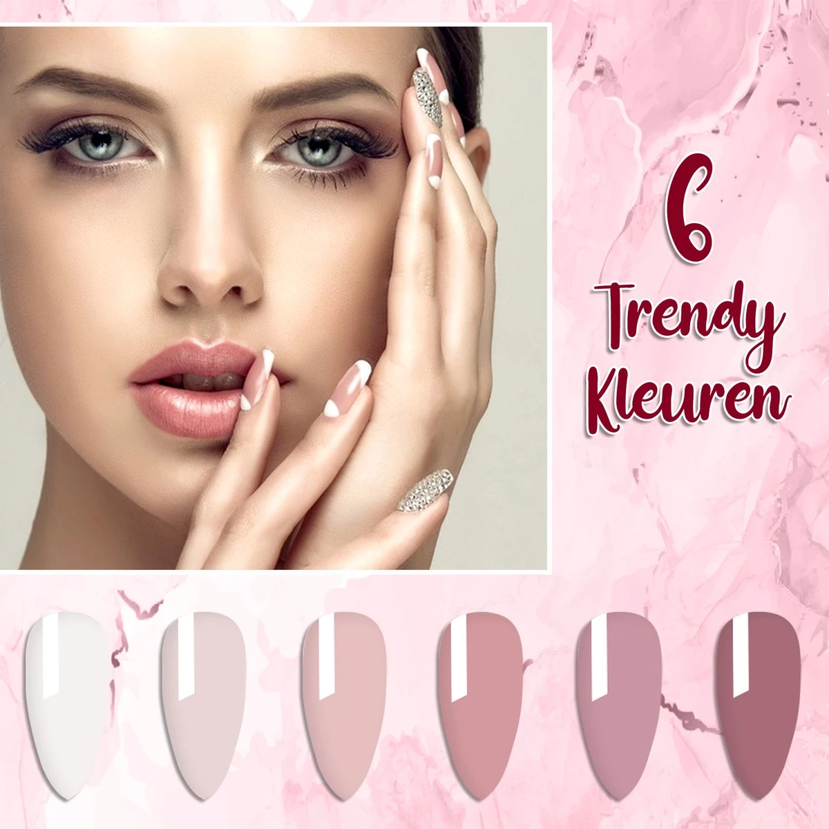 Luneya Gellak - Timeless Florals Edition - 6-Delige Gellak Starterspakket - Gel Nagellak Luneya Gellak - Timeless Florals Edition - 6-Delige Gellak Starterspakket - Gel Nagellak -Nagelbenodigdheden 1200x1200 560