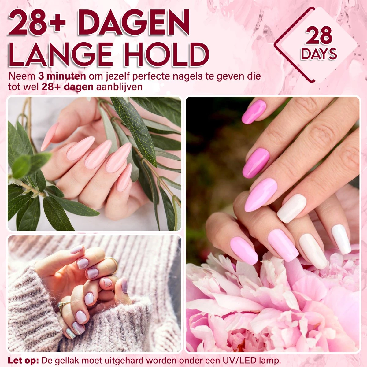 Luneya Gellak - Timeless Florals Edition - 6-Delige Gellak Starterspakket - Gel Nagellak Luneya Gellak - Timeless Florals Edition - 6-Delige Gellak Starterspakket - Gel Nagellak -Nagelbenodigdheden 1200x1200 562