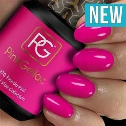 Pink Gellac - Florida Pink - Gellak - Vegan - Roze - Glanzend - 15ml 10 Pink Gellac - Florida Pink - Gellak - Vegan - Roze - Glanzend - 15ml -Nagelbenodigdheden 1200x1200 57