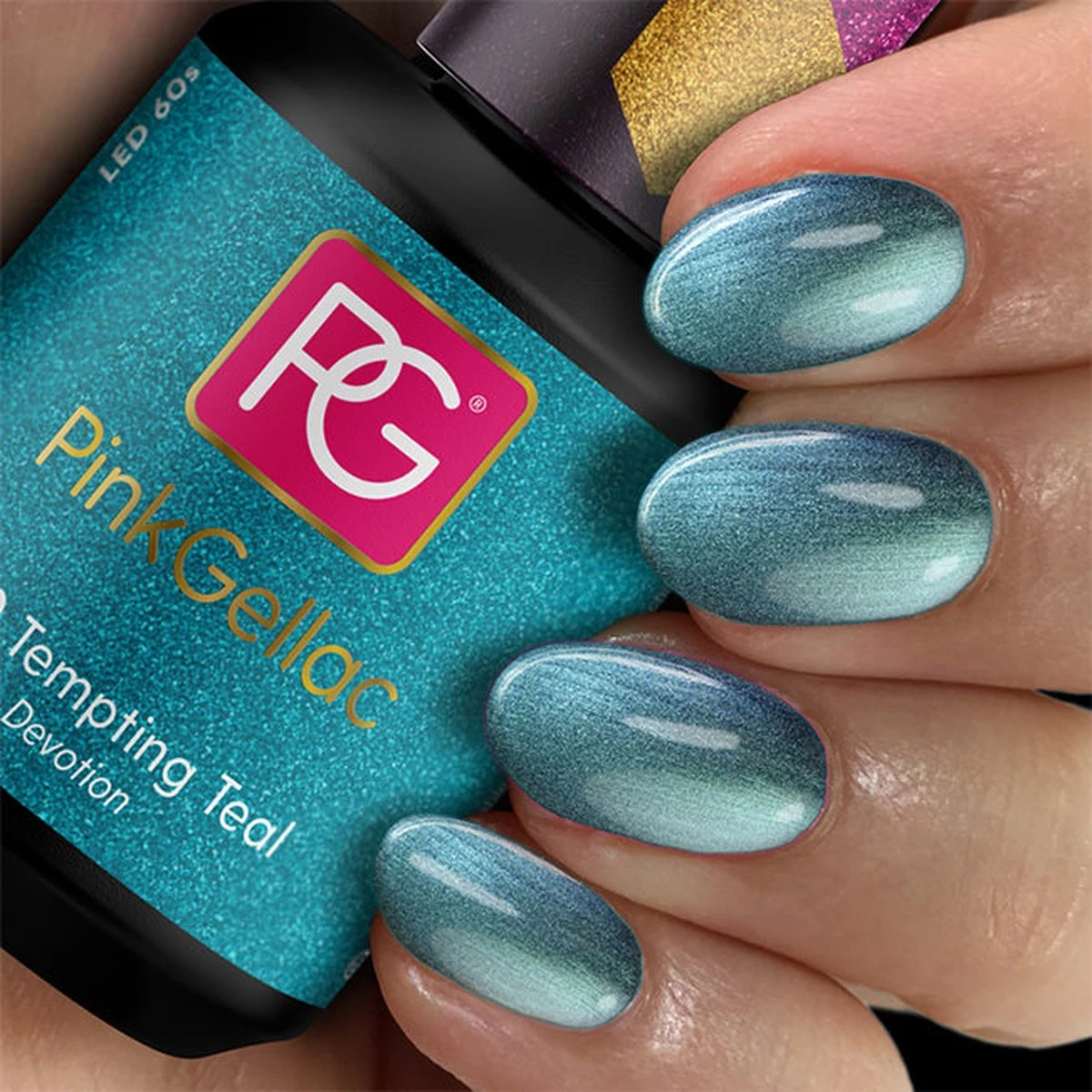 Pink Gellac - Tempting Teal - Gellak - Vegan - Blauw - Glanzend - 15ml Pink Gellac - Tempting Teal - Gellak - Vegan - Blauw - Glanzend - 15ml -Nagelbenodigdheden 1200x1200 60