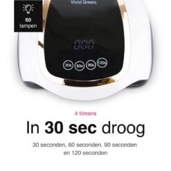 Vivid Green UV Lamp Gelnagels - Led Nagellamp - Gellak Nagel Lamp - Nageldroger - Naggellak Droger - Nagels - 168W -Nagelbenodigdheden 1200x1200 604