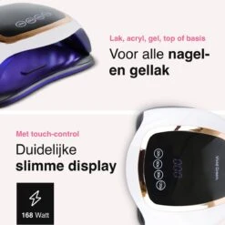 Vivid Green UV Lamp Gelnagels - Led Nagellamp - Gellak Nagel Lamp - Nageldroger - Naggellak Droger - Nagels - 168W -Nagelbenodigdheden 1200x1200 605