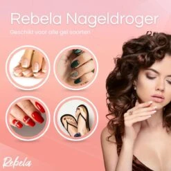 Rebela | Nageldroger | Gelnagels | GEL UV LED Nail Lamp 168w | UV Lamp Gelnagels | Led Nagellamp | Nageldroger | Wit -Nagelbenodigdheden 1200x1200 648