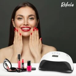 Rebela | Nageldroger | Gelnagels | GEL UV LED Nail Lamp 168w | UV Lamp Gelnagels | Led Nagellamp | Nageldroger | Wit -Nagelbenodigdheden 1200x1200 651