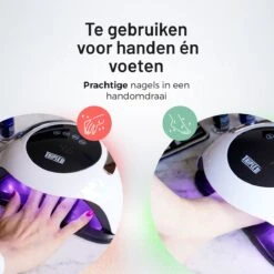 Triple J® UV Lamp Gelnagels - Nageldroger - Nagellamp - Automatische Timer - 36 LEDs - Wit -Nagelbenodigdheden 1200x1200 665