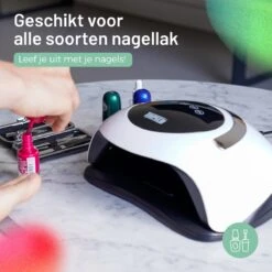 Triple J® UV Lamp Gelnagels - Nageldroger - Nagellamp - Automatische Timer - 36 LEDs - Wit -Nagelbenodigdheden 1200x1200 666