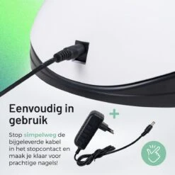 Triple J® UV Lamp Gelnagels - Nageldroger - Nagellamp - Automatische Timer - 36 LEDs - Wit -Nagelbenodigdheden 1200x1200 669