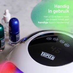 Triple J® UV Lamp Gelnagels - Nageldroger - Nagellamp - Automatische Timer - 36 LEDs - Wit -Nagelbenodigdheden 1200x1200 671