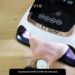 VIO V1 Nageldroger Voor Gellak Met 2M Lang Snoer - Manicure En Pedicure - Krachtige 168 Watt UV Lampen - Nagelstudio -Nagelbenodigdheden 1200x1200 692