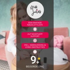 Miss Jules - Acryl Nagels Starterspakket - Wit, Roze & Transparant - Professionele Kunstnagels 7 Miss Jules - Acryl Nagels Starterspakket - Wit, Roze & Transparant - Professionele Kunstnagels -Nagelbenodigdheden 1200x1200 704