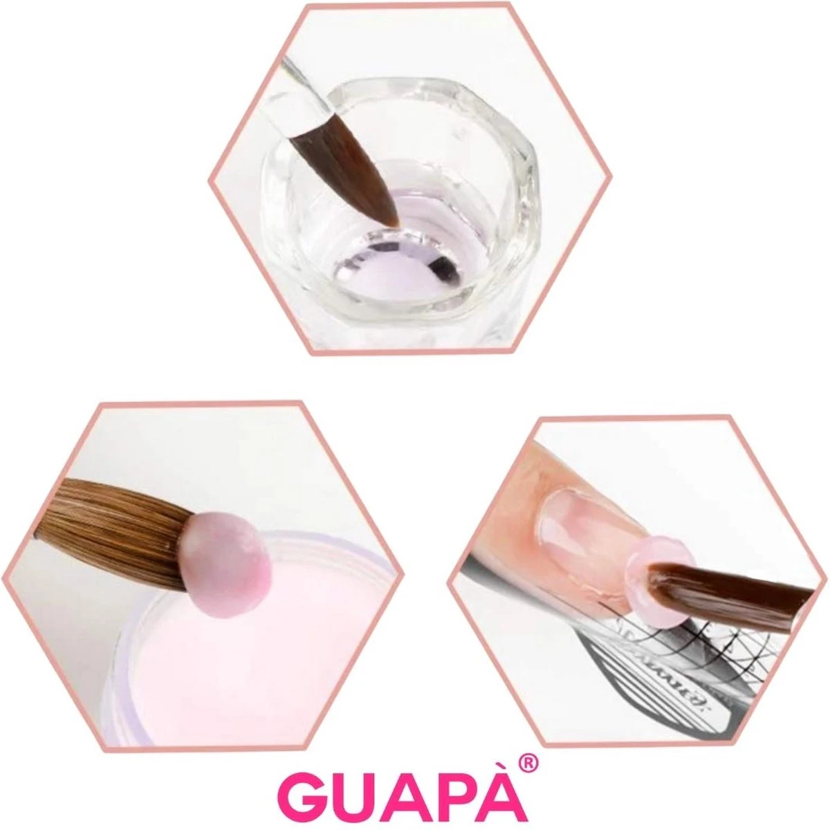 GUAPÀ Acryl Starterspakket | Acryl Nagels | Acrylic Liquid | Acryl Penselen | Dappendish | Acryl nagels | Acrylic Nails GUAPÀ Acryl Starterspakket | Acryl Nagels | Acrylic Liquid | Acryl Penselen | Dappendish | Acryl Nagels | Acrylic Nails -Nagelbenodigdheden 1200x1200 757