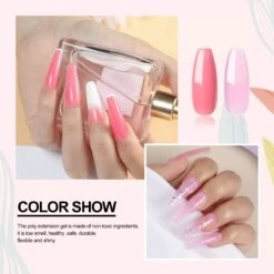 Royala - Professionele Poly Gel Starter Kit POG3. – 6 Kleuren Polygel + 6 Kleuren UV Gel - 12 Kleuren Polygel Pakket - Incl. 36 W UV Nageldroger - Poly Acryl Nagels - Nail Art - Gel Lak -Nagelbenodigdheden 1200x1200 768