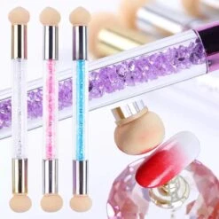 GUAPÀ - Nail Art Blooming Spons & Stempel Penseel Voor Het Maken Van Babyboom En Holografisch Effecten Op Je Nagels - Kleur Roze 5 GUAPÀ - Nail Art Blooming Spons & Stempel Penseel Voor Het Maken Van Babyboom En Holografisch Effecten Op Je Nagels - Kleur Roze -Nagelbenodigdheden 1200x1200 814