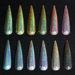 GUAPÀ - Nagel Nail Art Holografische Glitter Poeder - Diverse Kleuren - 12 Stuks 8 GUAPÀ - Nagel Nail Art Holografische Glitter Poeder - Diverse Kleuren - 12 Stuks -Nagelbenodigdheden 1200x1200 894