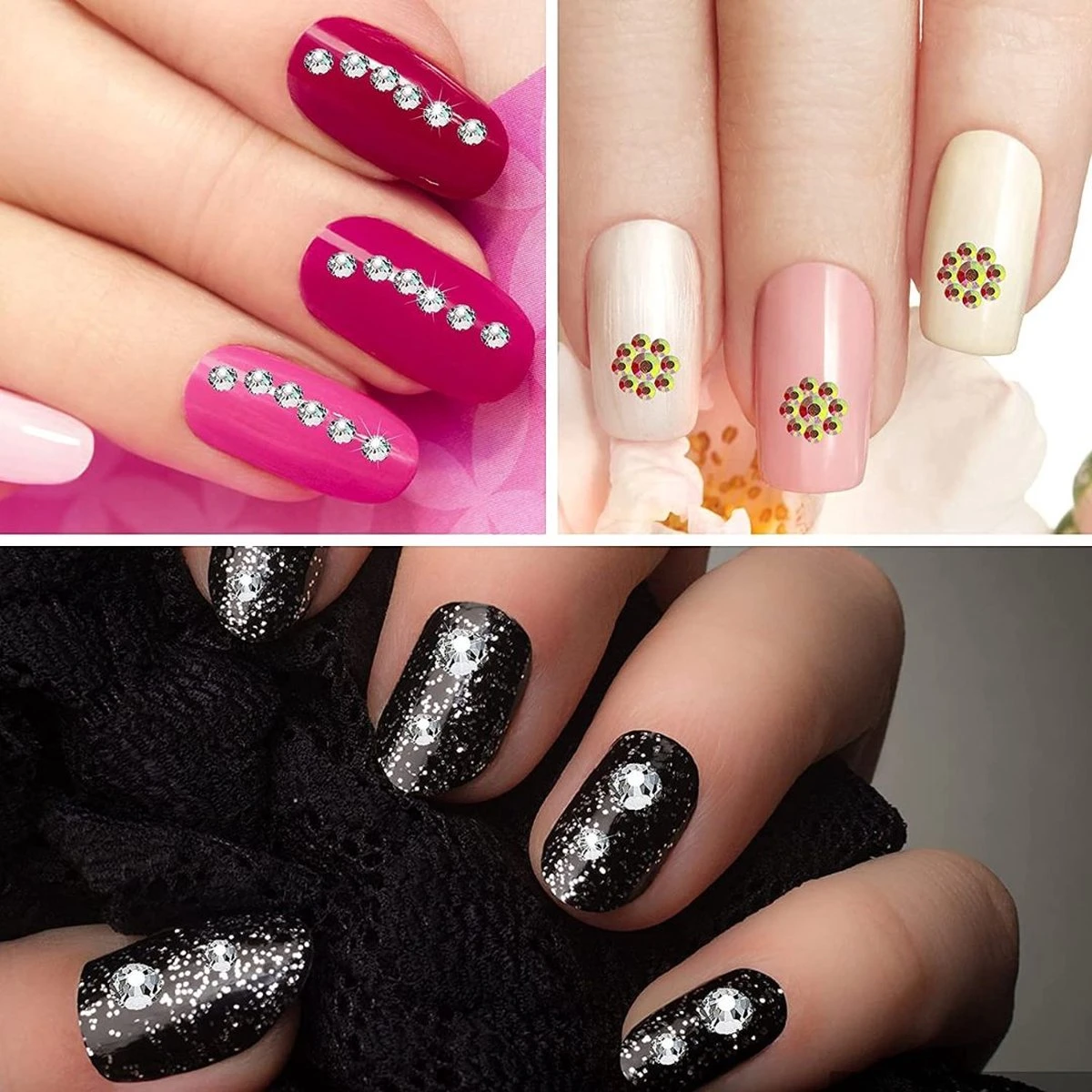 GUAPÀ® Nail Art Rhinestones | 12 diverse kleuren diamantjes | Nagel diamantjes | Nagelsteentjes | Nagel versiering en decoratie | Nagelstickers | Ook geschikt voor Acrylic, Gellak, Gel en Polygel Nagels | Nail Art GUAPÀ® Nail Art Rhinestones | 12 Diverse Kleuren Diamantjes | Nagel Diamantjes | Nagelsteentjes | Nagel Versiering En Decoratie | Nagelstickers | Ook Geschikt Voor Acrylic, Gellak, Gel En Polygel Nagels | Nail Art -Nagelbenodigdheden 1200x1200 899