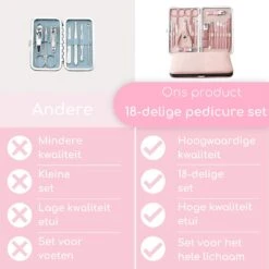 ⭐ATV PERFECTUM Luxe 18-delige - Manicure Set - Met Lederen Opbergetui - Manicureset - Nagelschaartje - Manicuresetje 12 ⭐ATV PERFECTUM Luxe 18-delige - Manicure Set - Met Lederen Opbergetui - Manicureset - Nagelschaartje - Manicuresetje -Nagelbenodigdheden 1200x1200 914