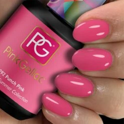 Pink Gellac - Punch Pink - Gellak - Vegan - Roze - Glanzend - 15ml -Nagelbenodigdheden 1200x1200 92