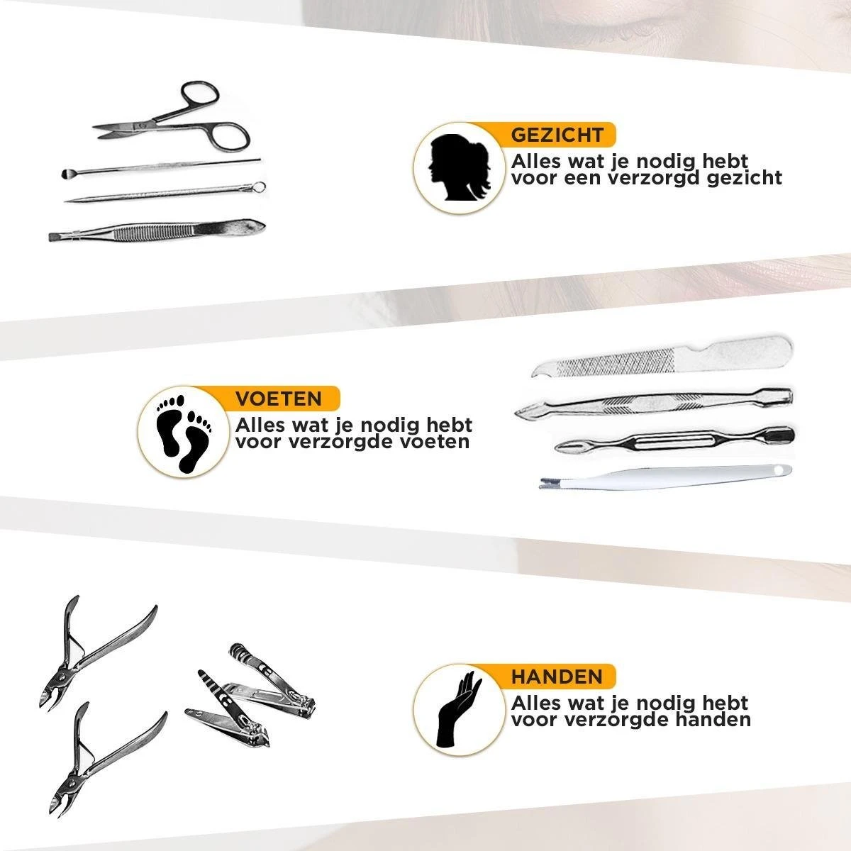 Luxe Manicure en Pedicure Set - 12-delige Nagelverzorging - Manicureset met Nagelknipper - Nagelschaar - Incl. Opbergetui Merkloos Luxe Manicure En Pedicure Set - 12-delige Nagelverzorging - Manicureset Met Nagelknipper - Nagelschaar - Incl. Opbergetui -Nagelbenodigdheden 1200x1200 967