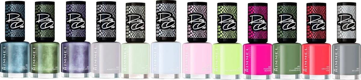 Rimmel London 60 Seconds Supershine by Rita - 451 Partner in Lime - Nagellak Rimmel London 60 Seconds Supershine By Rita - 451 Partner In Lime - Nagellak -Nagelbenodigdheden