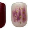 Nailsupplier 'Mushroom' | WINTERCOLLECTIE | Bordeaux Rode Nepnagels Met Print | Plaknagels | Kunstnagels Met Lijm | Press On Nails -Nagelbenodigdheden 1200x340