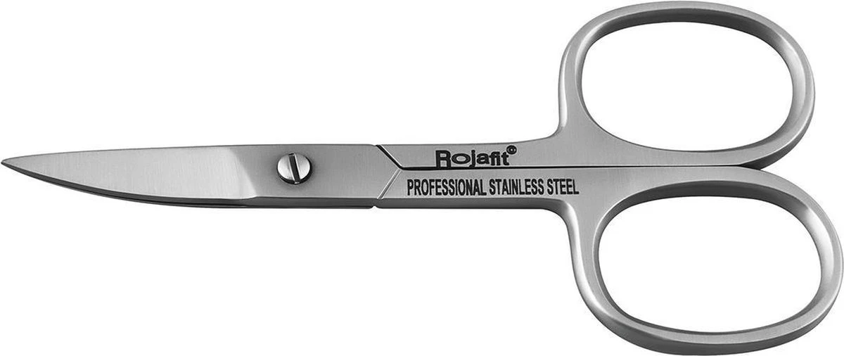 Rojafit Professioneel Nagelschaartje- LINKSHANDIG - gebogen RVS - 9 cm Rojafit Professioneel Nagelschaartje- LINKSHANDIG - Gebogen RVS - 9 Cm -Nagelbenodigdheden