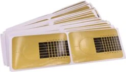 Merkloos Hiden | Nagel Sjablonen - Nail Art - Beauty & Make-up - French Manicure - Goud | 100 Stuks 3 Merkloos Hiden | Nagel Sjablonen - Nail Art - Beauty & Make-up - French Manicure - Goud | 100 Stuks -Nagelbenodigdheden 1200x689