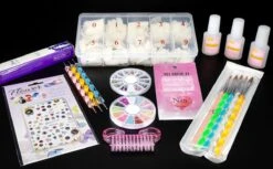 Acrylnagels StartersPakket |B| 120 Delig | 90 Colors | Acryl Nagels Set | Acryl Starter Kit | Nail Art Pakket | 500 Franse Nageltips | Manicure Set Voor Nail Art Kit | Nagel Decoratie | Acryl Poeder -Nagelbenodigdheden 1200x745