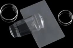 Merkloos Jinius ® - Nagelstempel Doorzichtig - Dubbele Siliconen Gel Stamper - French Manicure Tip Stempel - Nagelstempel Met Schraper - Nail Art Jelly Stamp - Nagel Stempel Kussen -Nagelbenodigdheden 1200x791 3