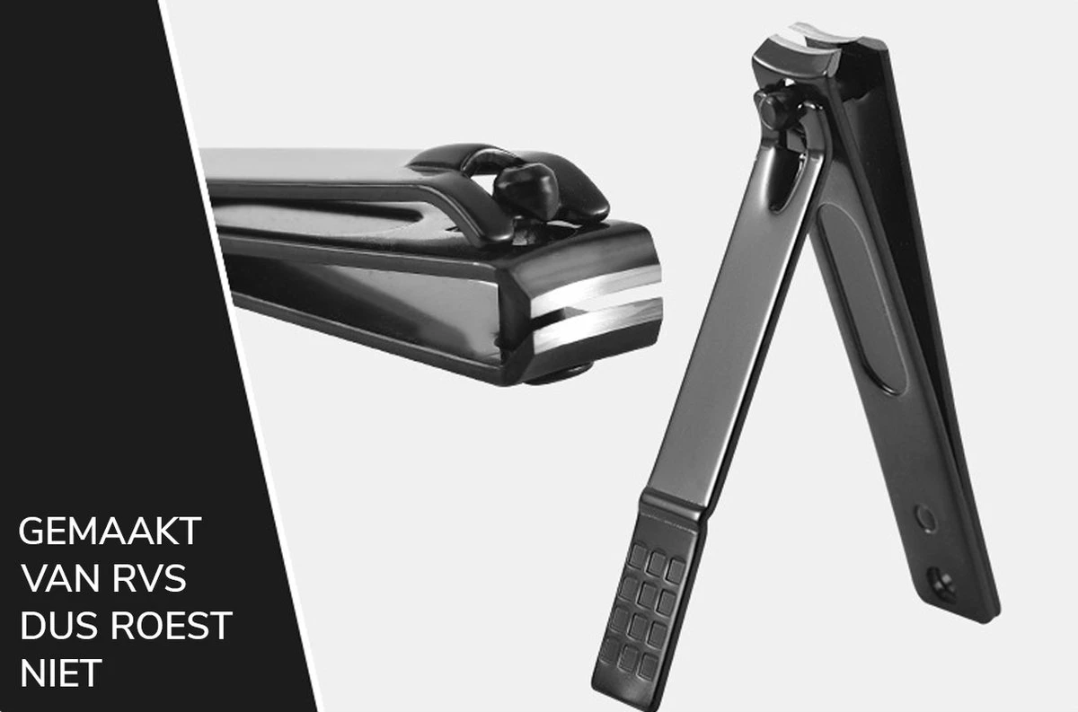 Nagelknipper set - 3-delig - zwart Nagelknipper Set - 3-delig - Zwart -Nagelbenodigdheden 1200x793 3