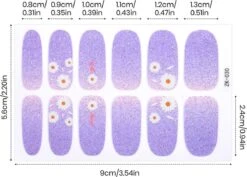 GUAPÀ® Nagelstickers & Nail Wraps - Nail Art - Nagel Folie - Glitter Stickers - Nagelstickers Bloem - Nagellak Stickers - 22 Nail Art Stickervellen 9 GUAPÀ® Nagelstickers & Nail Wraps - Nail Art - Nagel Folie - Glitter Stickers - Nagelstickers Bloem - Nagellak Stickers - 22 Nail Art Stickervellen -Nagelbenodigdheden 1200x859 4