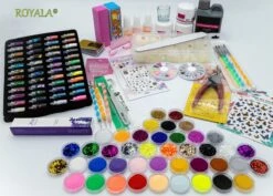 Acrylnagels StartersPakket |B| 120 Delig | 90 Colors | Acryl Nagels Set | Acryl Starter Kit | Nail Art Pakket | 500 Franse Nageltips | Manicure Set Voor Nail Art Kit | Nagel Decoratie | Acryl Poeder -Nagelbenodigdheden 1200x862