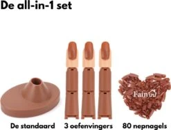 Oefenhand Voor Nagels – Nail Trainer Vinger – All-in-1 Set – Incl. 80 Kunstnagels – Nail Art – Nagel Set – Nail Trainer Hand -Nagelbenodigdheden 1200x907 1