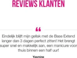 Pink Gellac - Base Extend - Base Coat Gellak - Snel Afweekbaar - 15 Ml -Nagelbenodigdheden 1200x909