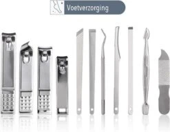 NCPS Professionele Manicure Set / Pedicure Set | 26-Delig | Opbergetui | Reisset | Nagelschaar | Nagelknipper | Nagelverzorging | Voor Mannen En Vrouwen | Zwart 7 NCPS Professionele Manicure Set / Pedicure Set | 26-Delig | Opbergetui | Reisset | Nagelschaar | Nagelknipper | Nagelverzorging | Voor Mannen En Vrouwen | Zwart -Nagelbenodigdheden 1200x927 3