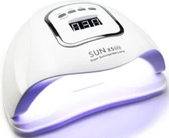 Merkloos 80 Watt UV LED Lamp Nagels - SUN X5 MAX - 45LED - Nagel - UV- LED Lamp - Wit - Nagellamp - Nail Dryer - Nagels - Salon - Lamp - -Nagelbenodigdheden 1200x980 1