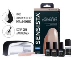 Sensista Gel Color Starter Set I Like You A Latte - Nude