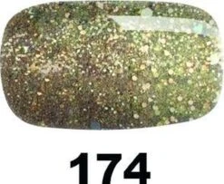 Pink Gellac - Diva Gold - Gellak - Vegan - Goud - Glitter - 15ml 4 Pink Gellac - Diva Gold - Gellak - Vegan - Goud - Glitter - 15ml -Nagelbenodigdheden 1200x988