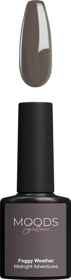 Moods Gellac - Foggy Weather - Gellak - Classy Grijs - 15ML