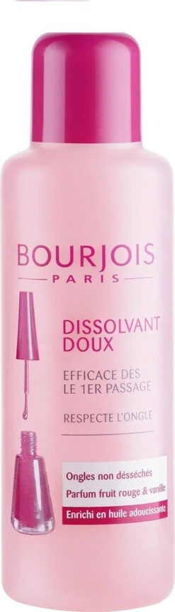 Bourjois Dissolvant Nagellakremover - 125 Ml -Nagelbenodigdheden 343x1200