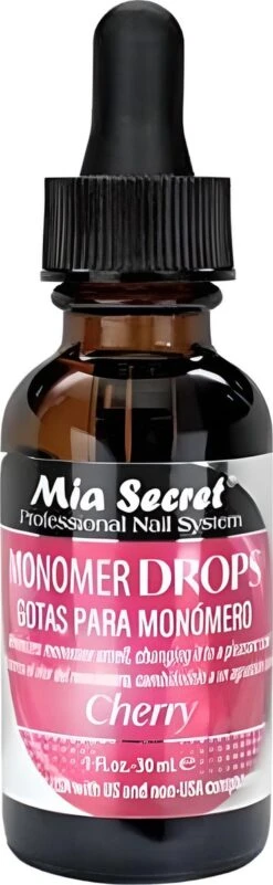Mia Secret - Monomer Drops - Aangename Geur Voor Acryl Vloeistof - 30 Ml - KERS