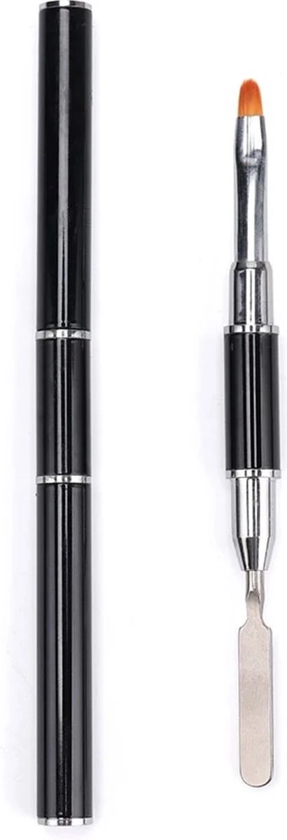 Nagel Polygel tool - Gel penseel - Nail Poly gel tool - 2 in 1 kwast met spatel Nagel Polygel Tool - Gel Penseel - Nail Poly Gel Tool - 2 In 1 Kwast Met Spatel -Nagelbenodigdheden 410x1200 1