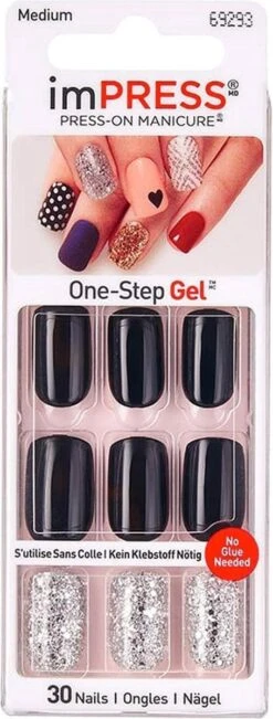 Kiss ImPRESS Press-on Manicure Play It Loud- Kunstnagels - Nagels - Press On Nails - Plaknagels - Nepnagels - 30 Stuks - Beste Kwaliteit