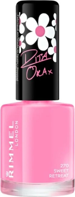 Rimmel London 60 Seconds Supershine Rita Ora Collection Nagellak - 740 Sweet Retreat -Nagelbenodigdheden 460x1200